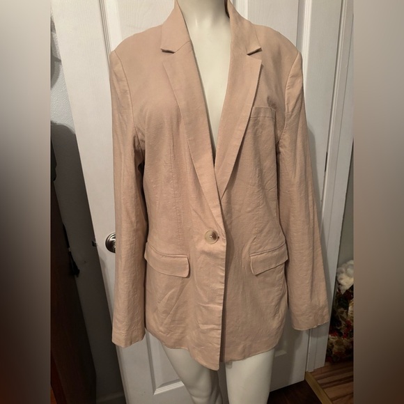 The Limited linen blend blazer 14 - Picture 1 of 9